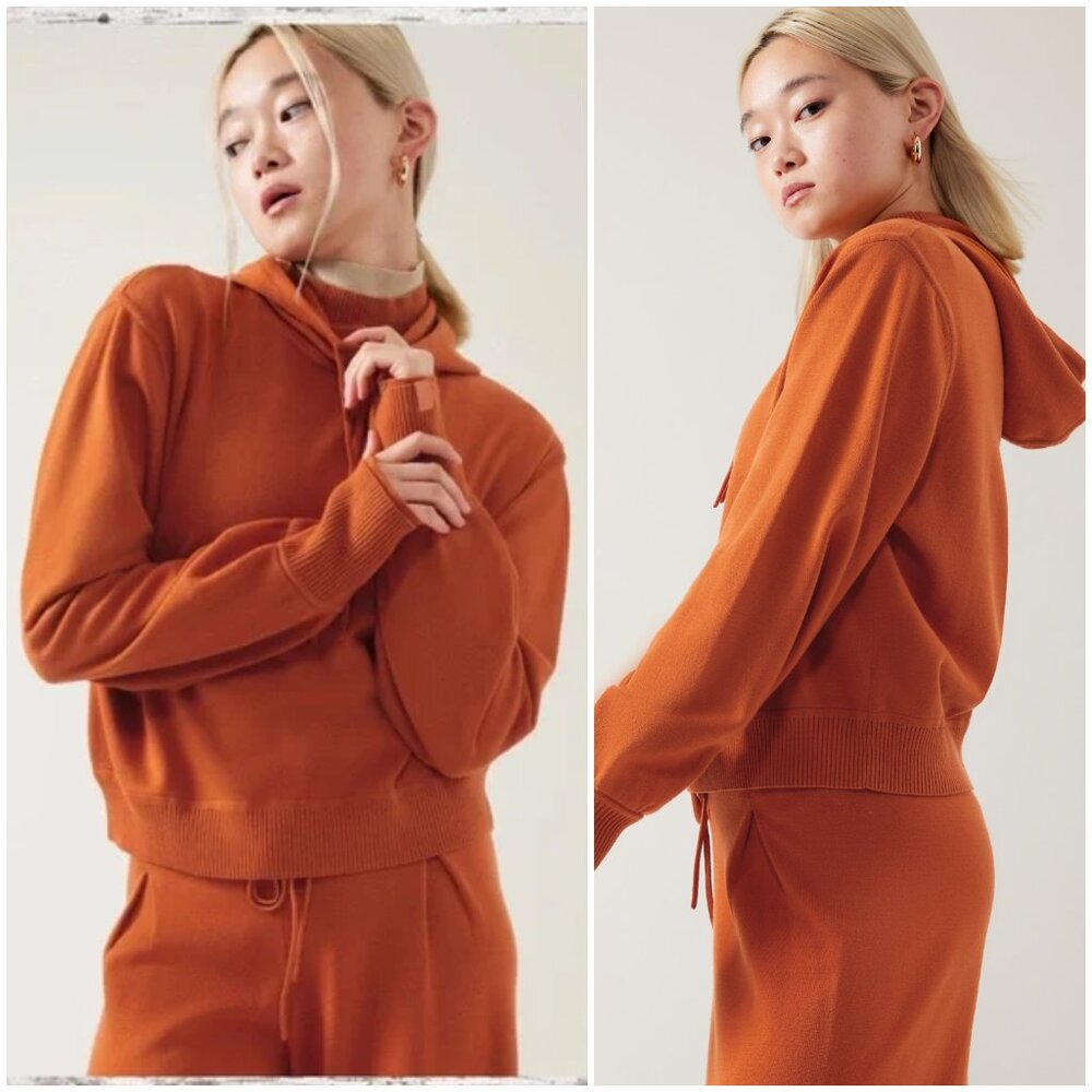 Athleta x Alicia Keys Intention Hoodie Sweater size L